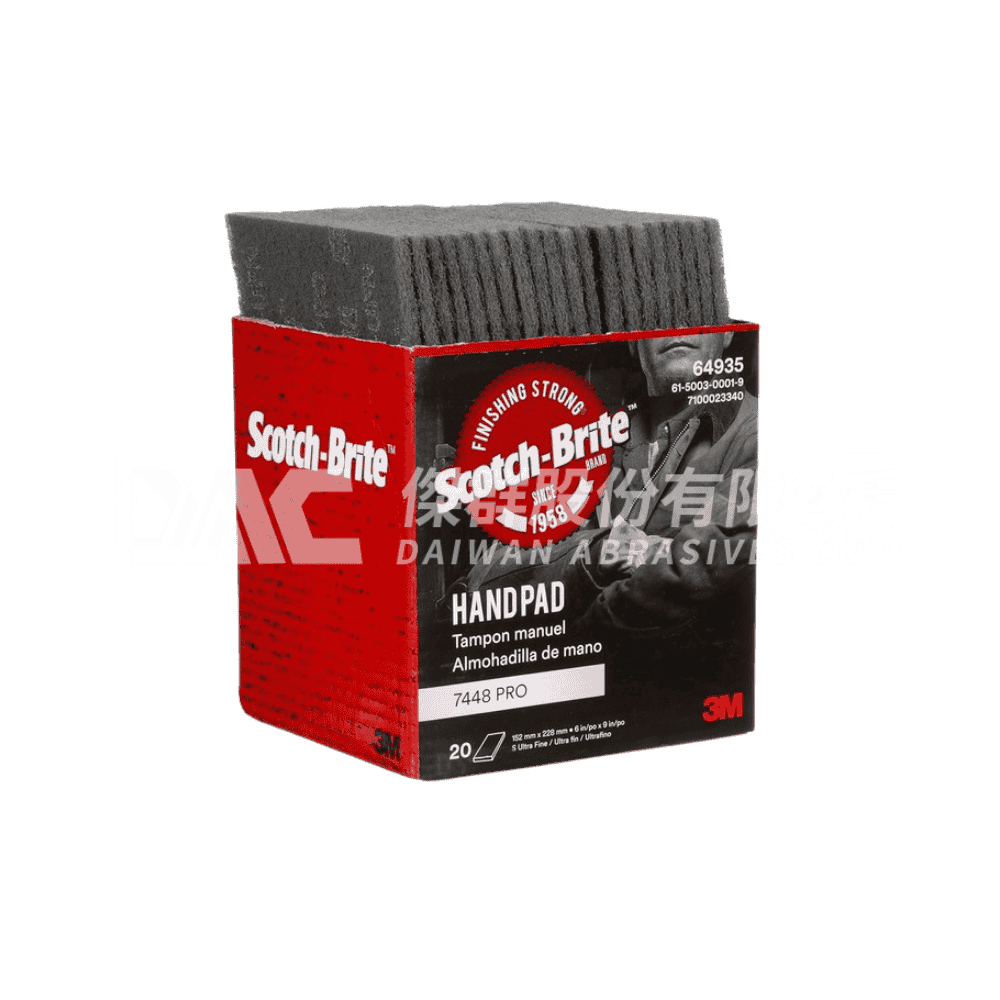 3M 7448 PRO 菜瓜布採用碳化矽礦砂